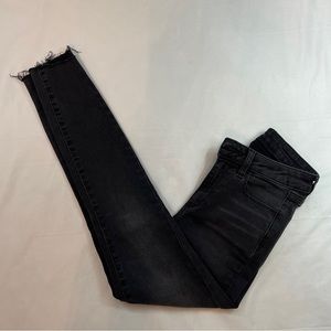 Gap Women’s Universal Jeggins Mid-Rise Wash Black Jeans Size: 25
